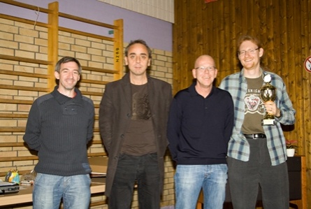 Die Vereinsmeister
Alain Schulcz, Bert Müll, Ralf Dübner, Christian Munz